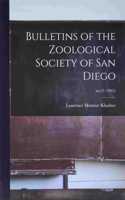 Bulletins of the Zoological Society of San Diego; no.21 (1945)