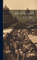 Mysore and Coorg; Volume III