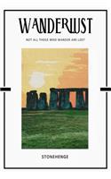Stonehenge: Trip Visit Souvenirs Bullet Journal Dot Grid BuJo Daily Planner