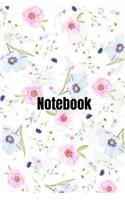 Notebook: A Notebook / Planner / Journal With A Cool Pattern Design and Wide Ruled Line Paper