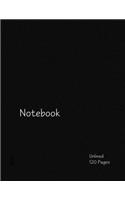 Unlined Notebook