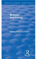 Revival: Mnemic Psychology (1923)