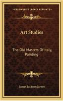 Art Studies: The Old Masters of Italy, Painting