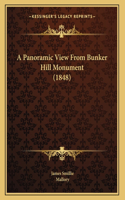 A Panoramic View From Bunker Hill Monument (1848)