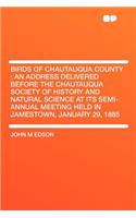Birds of Chautauqua County