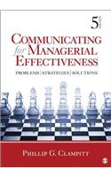 Communicating for Managerial Effectiveness