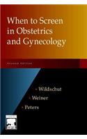 E-Book - When to Screen in Obstetrics and Gynecology
