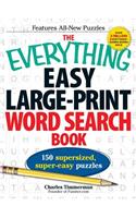 Everything Easy Large-Print Word Search Book