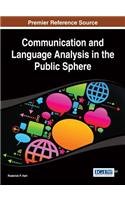 Communication and Language Analysis in the Public Sphere