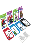 Disney Math Flash Card Set - 4 Sets of Cards