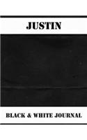 Black & White Journal - Justin