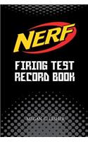 NERF FIRING TEST RECORD BOOK (Black) Version 1
