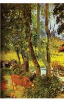 "Cattle Drinking" by Paul Gauguin - 1885: Journal (Blank / Lined)(Art of Life Journals)