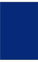 Journal Catalina Blue Color Simple Plain Blue