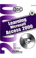 Learning Microsoft Access 2000