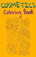 Cosmetics Coloring Book: Cosmetics And Skin Care Equipment Coloring Book For Girls & Women