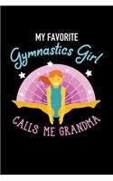 Gymnastics Notebook My Favorite Gymnastics Girl Calls Me Grandma: Mushroom Hunter Notebook, Diary and Journal with 120 Pages Great Gift For Sports Fans