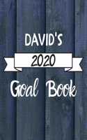 David's 2020 Goal Book: 2020 New Year Planner Goal Journal Gift for David / Notebook / Diary / Unique Greeting Card Alternative
