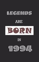 Legends Are Born in 1994