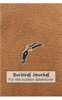 Survival journal for the outdoor adventurer