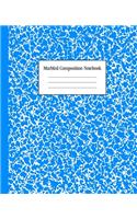 Marbled Composition Notebook