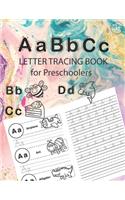 ABC Letter Tracing Book for Preschoolers