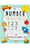 The Number Tracing Book for Preschoolers