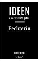 Notizbuch für Fechter / Fechterin