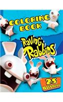 Raving Rabbids Coloring Book: 25 Illustrations