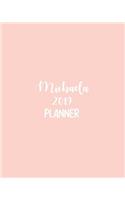 Michaela 2019 Planner