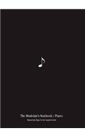 The Musician's Notebook: Piano: Manuscript Pages for the Inspired Artist