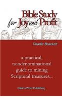 Bible Study for Joy and Profit