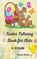 Easter Coloring Book for Kids age 4-8