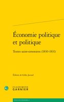 Economie Politique Et Politique
