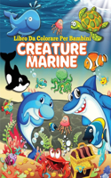 Libro da Colorare di Creature Marine per Bambini