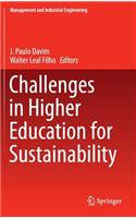 Challenges in Higher Education for Sustainability