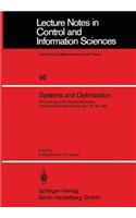 Systems and Optimization: Proceedings of the Twente Workshop Enschede, the Netherlands, April 16-18, 1984