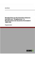 Reiseberichte aus den deutschen Kolonien