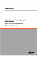 Internalismus vs. Externalismus der Rechtfertigung