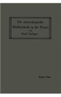 Die Stereoskopische Meßmethode in Der PRAXIS