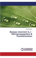 Bacopa monnieri (L.) - Micropropagation & Transforamtion