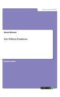 Zur Hilbert-Funktion
