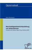 Nachhaltigkeitsberichterstattung von Unternehmen: Analyse der Global Reporting Initiative (GRI)(German)