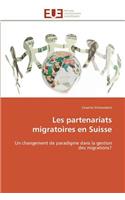 Les partenariats migratoires en suisse