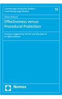 Effectiveness Versus Procedural Protection: Tensions Triggered by the EU Law Mandate of Ex Officio Review
