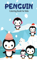Penguin Coloring Book For Kids