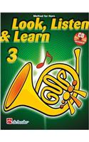 LOOK LISTEN LEARN 3 HORN