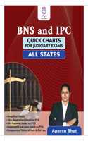 BNS and IPC (Quick Charts) for Judiciary Exam (All States)