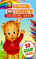 Daniel Tiger's Coloring Book: Super Gift for Kids and Fans - Great Coloring Book with High Quality Images