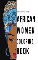 black african american women coloring book